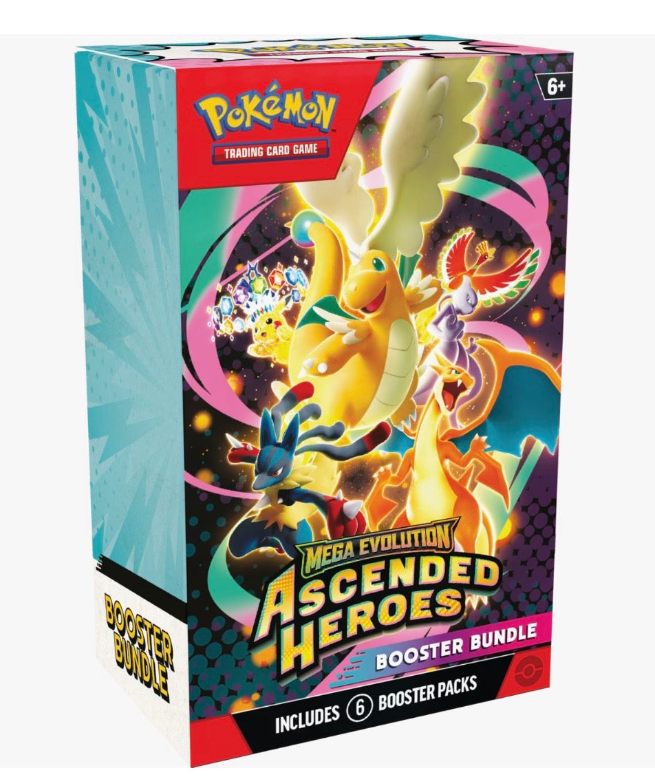Pokemon Ascended Heroes Booster Bundle