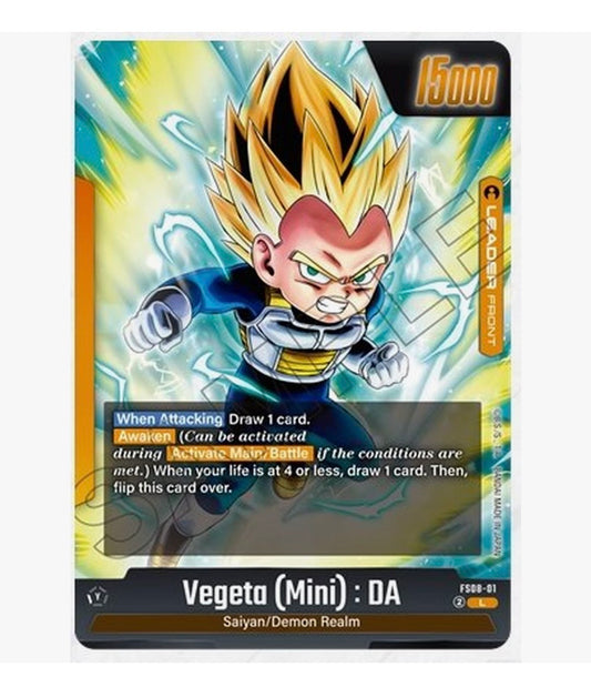 Dragon Ball Super Card Game: Fusion World Vegeta (Mini) Super Saiyan 3 Starter Deck (FS08)