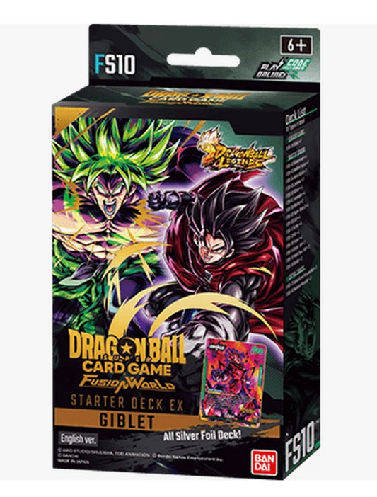 Dragon Ball Legends Card Game: Super Fusion World Giblet Starter Deck (FS10)
