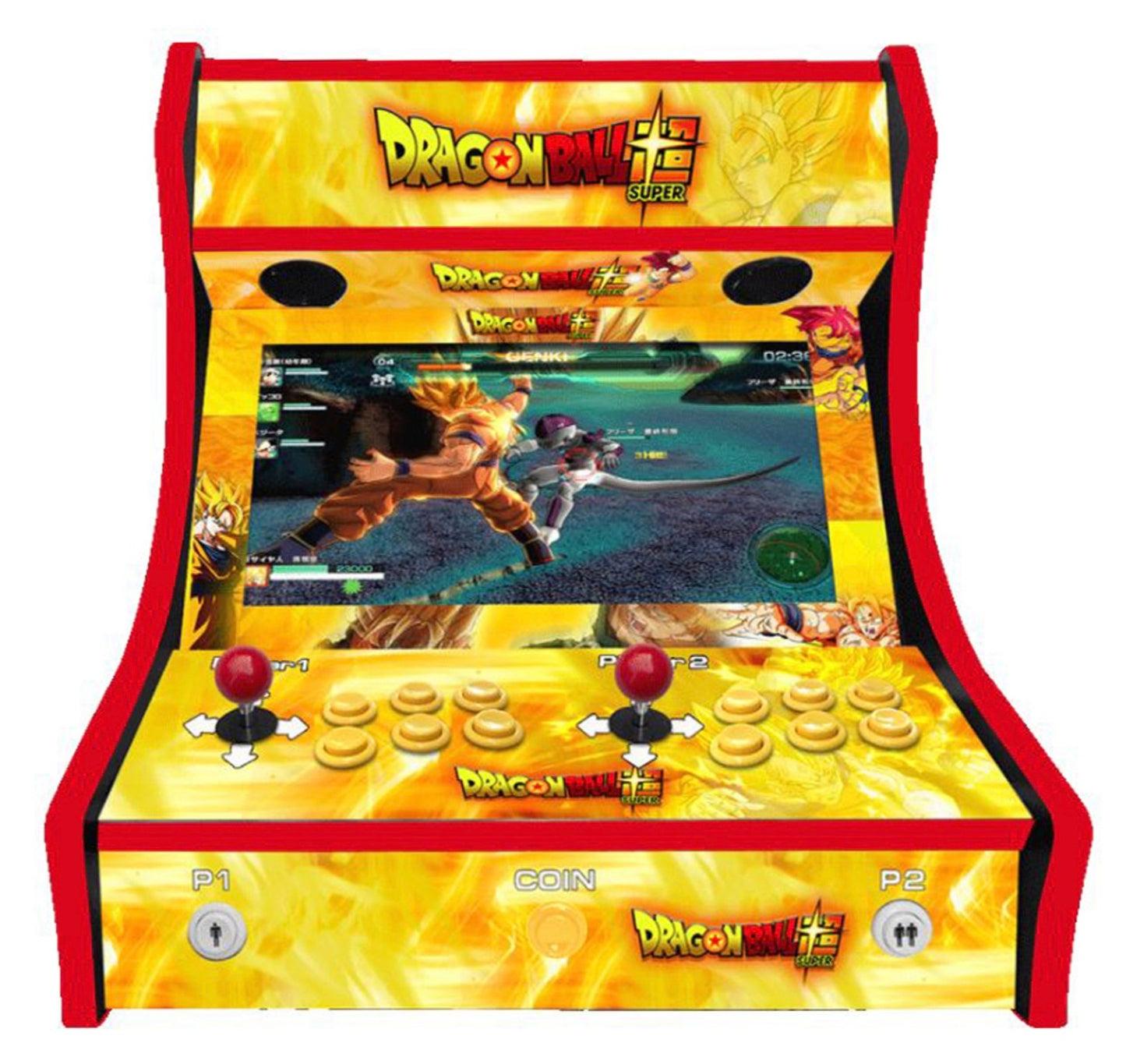 2 Player Bartop Arcade Machine -Dragon ball Z